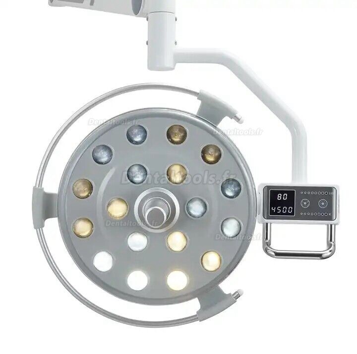 Saab KY-P133 Lampe à LED chirurgicale dentaire montée au plafond lampe à induction sans ombre à 18 LED