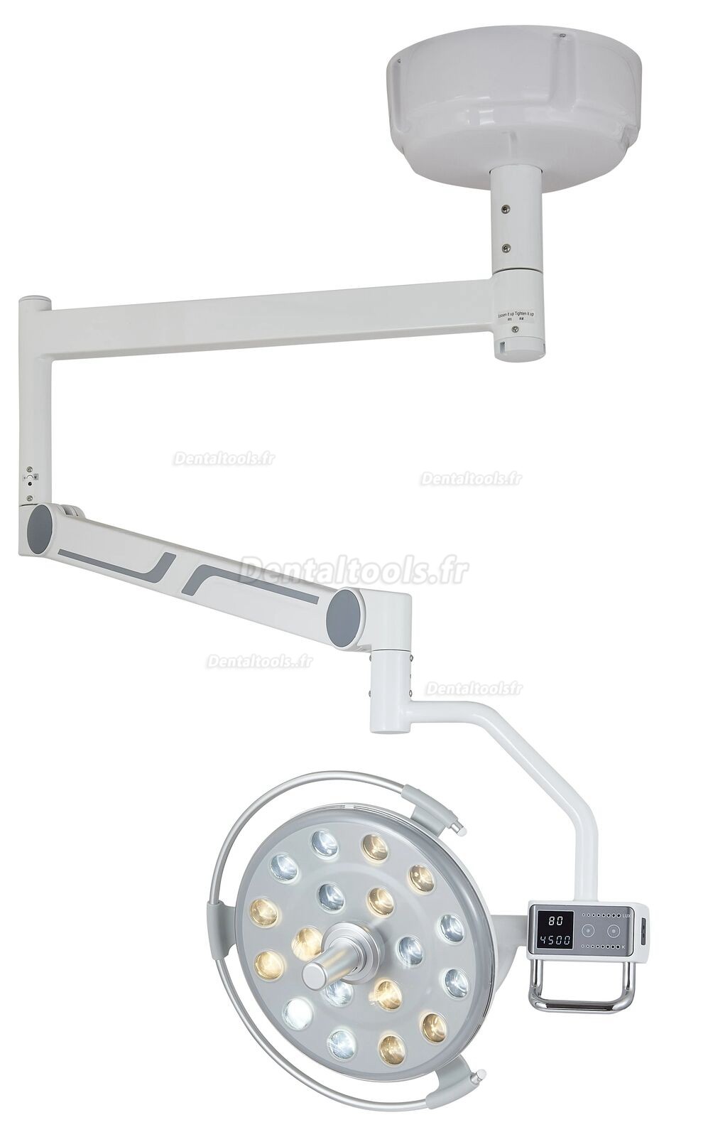 Saab KY-P133 Lampe à LED chirurgicale dentaire montée au plafond lampe à induction sans ombre à 18 LED