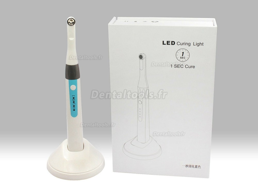 LY 1 Seconde Lampe de polymérisation dentaire a LED 10W sans fil 2500mw/cm² Lumière bleue LY-C240