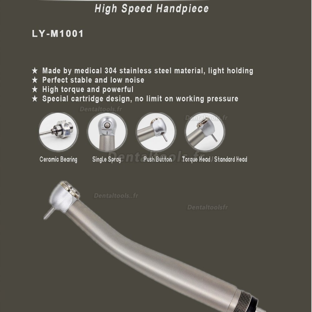 LY-H606 Pièce à main de turbine dentaire à grande vitesse sans limite de pression d'air