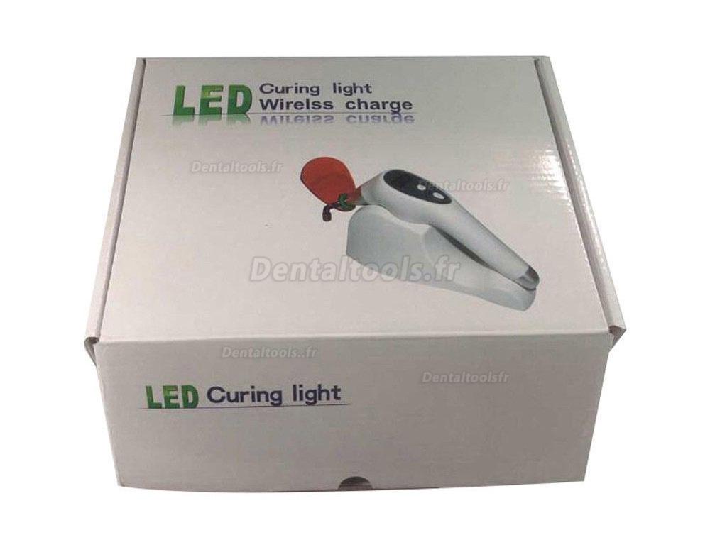 LED dentaire Lampe à polymériser sans fil avec détection des caries