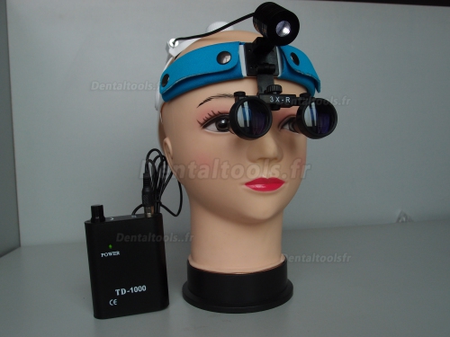 Micare 4.0 X Lampe frontale dentaire avec Loupes JD2100