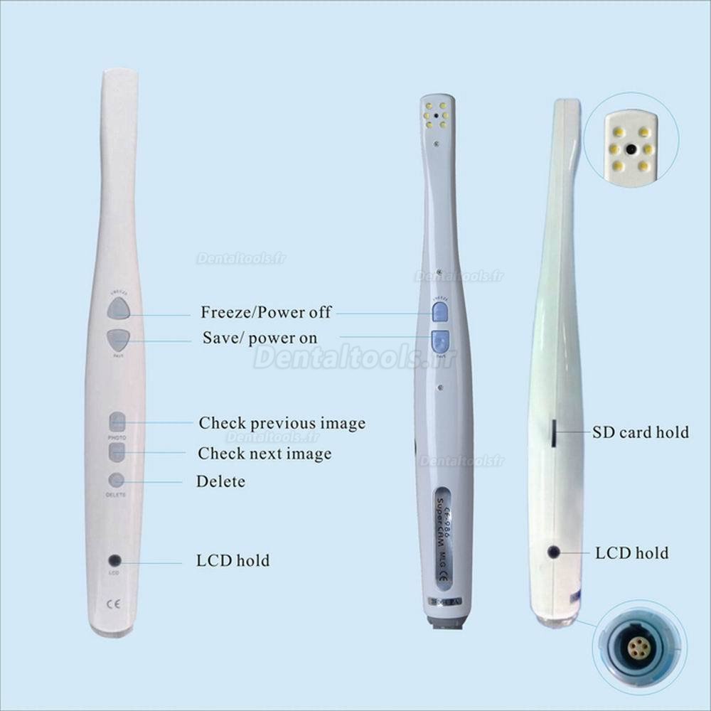 CMOS Caméra intra oral 8" Moniteur LCD M-868A