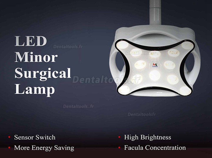 Micare JD1700L Lampe chirurgicale dentaire mobile lampe d'examen sans ombre Micare JD1700L Lampe chirurgicale dentaire mobile lampe d'examen sans ombre
