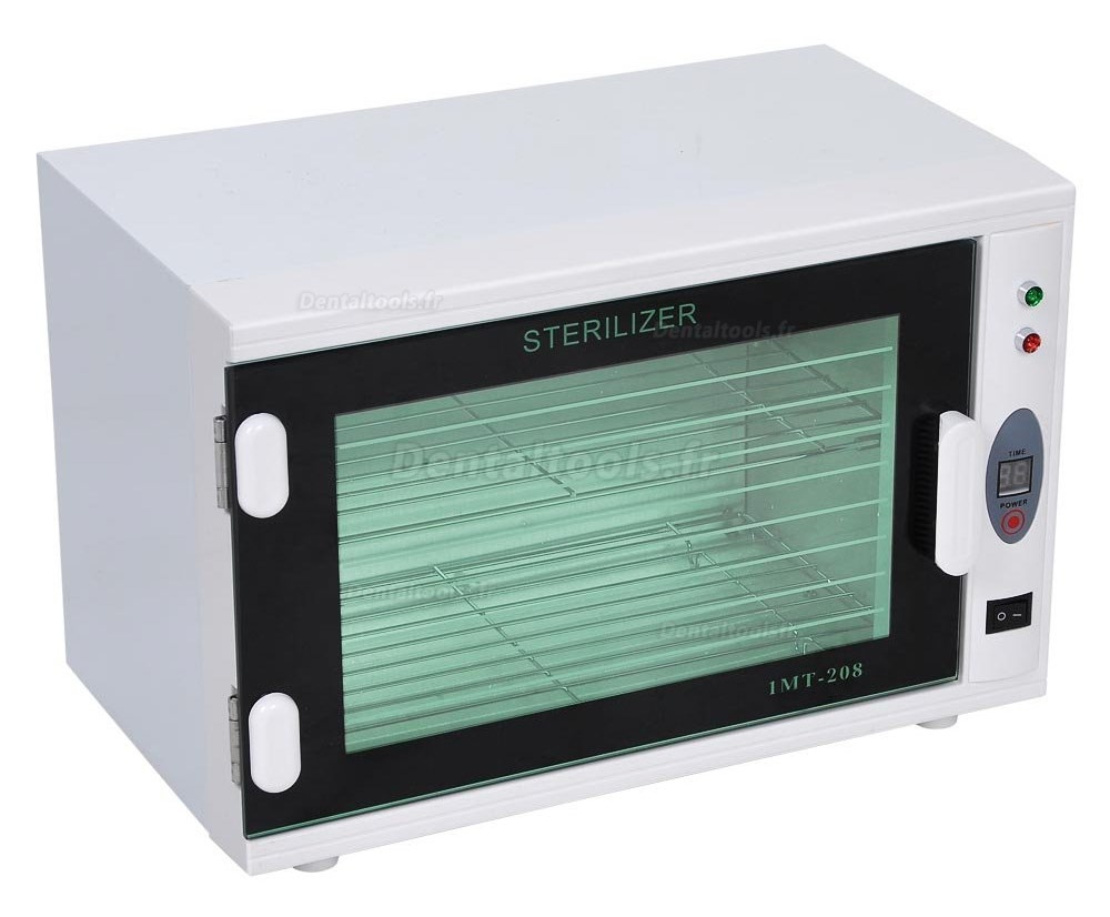 8L Armoire Stérilisateur UV avec Minuterie pour Dentaire Médical Salon Beauté