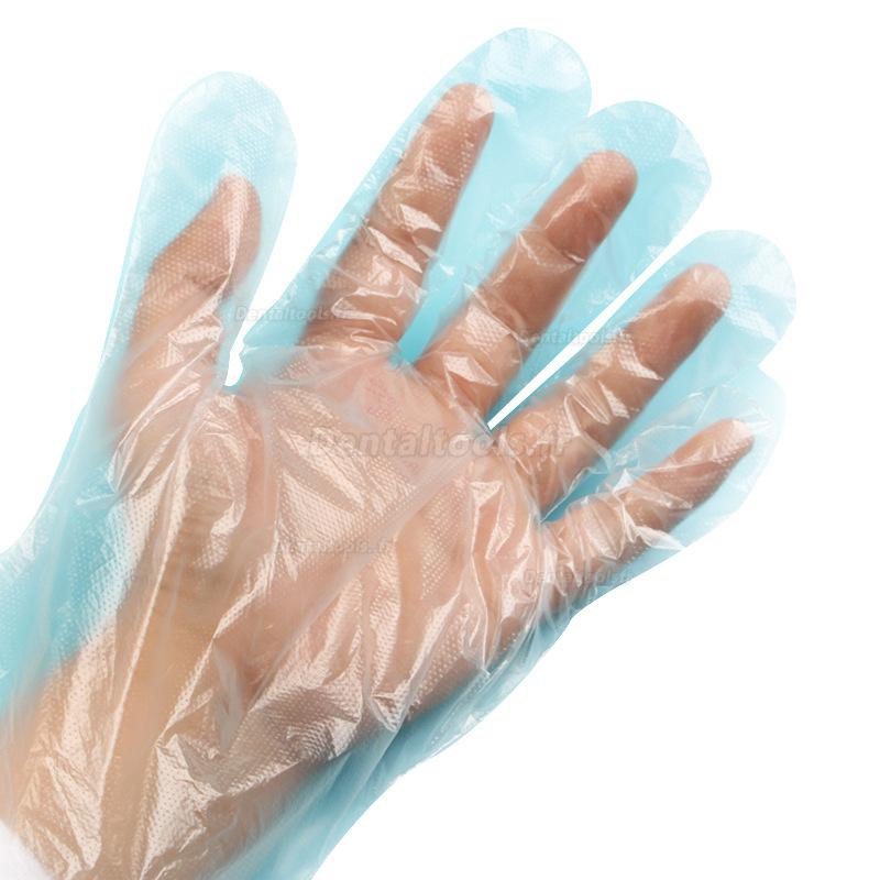 1000/2000 pcs Gants Jetables En Plastique Pour Restaurant Cuisine BBQ Gants Alimentaires Écologiques Fruits Légumes Gant