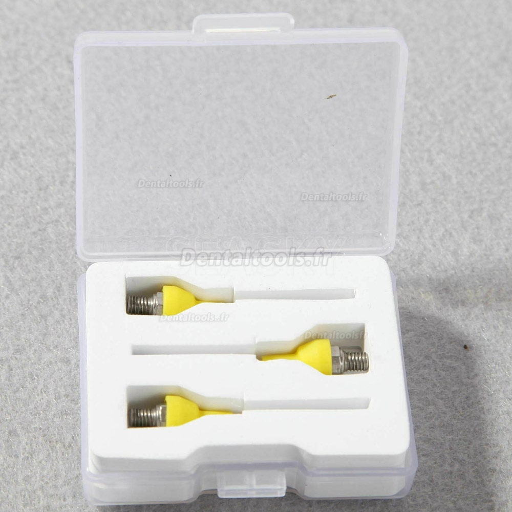 3 Pcs endodontie Obturation pointes d’aiguille remplissuer pour le pistrolet de Gutta-Percha