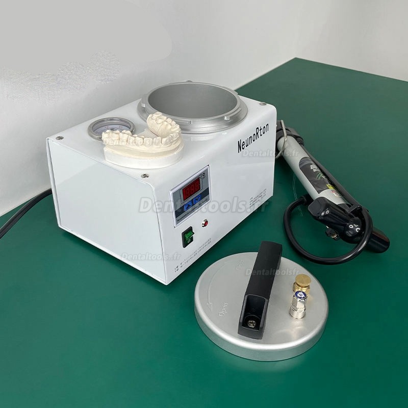 Polymérisateur de laboratoire dentaire automatique traitant le pot de pression avec l'affichage
