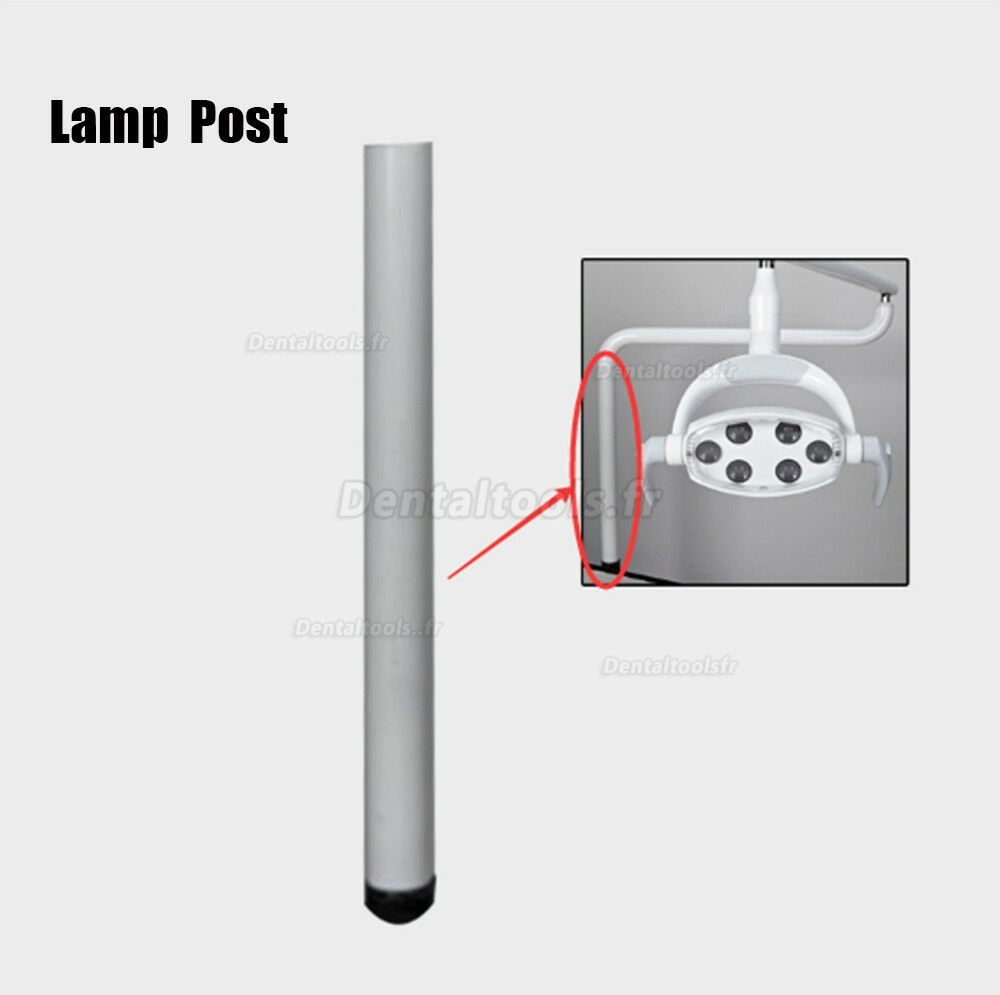 Poste de bras de lumière à induction orale à LED dentaire pour chaise d'unité dentaire