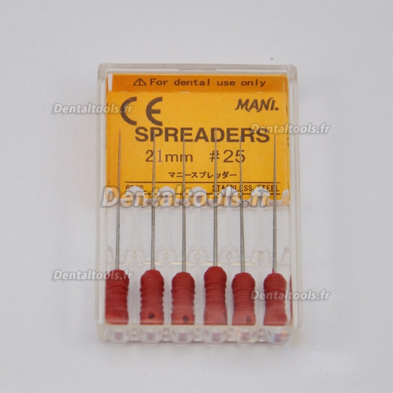 6PCS 21mm MANI Fouloirs Latéraux/Finger Spreader 25#