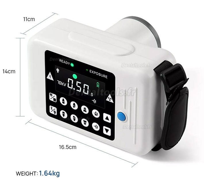 Appareil d'imagerie radiographique dentaire portable numérique RAY-121