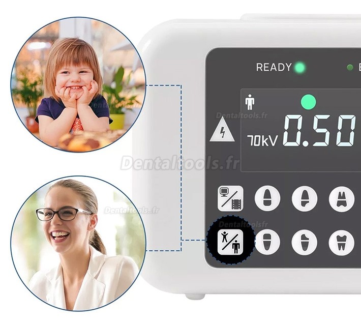 Appareil d'imagerie radiographique dentaire portable numérique RAY-121