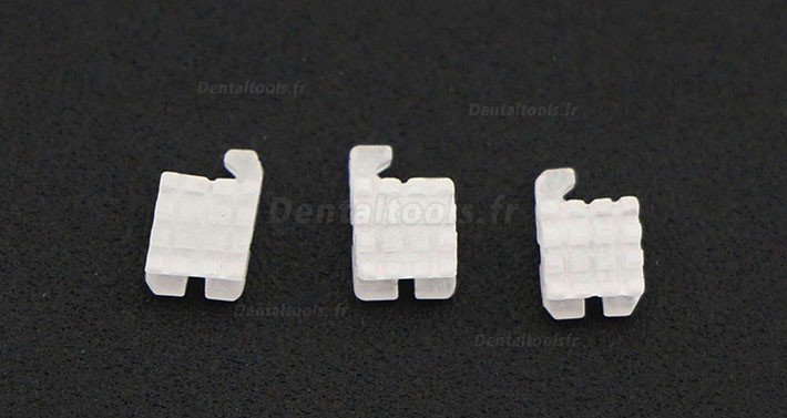 5 Packs Dentaires Roth 022 345 Hooks céramique bracket orthodontique esthétique (transparent / monocristallin) 5 Packs Dentaires Roth 022 345 Hooks céramique bracket orthodontique esthétique (transparent / monocristallin)