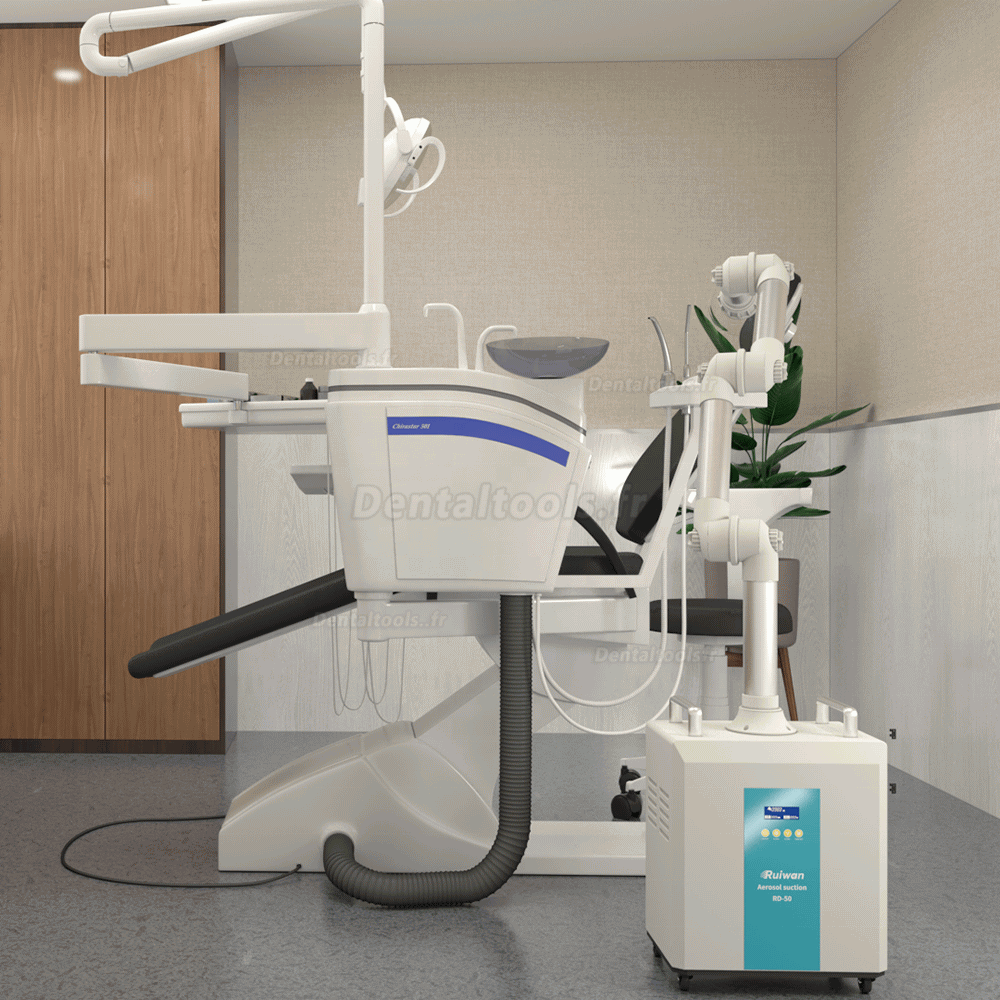 RUIWAN RD50 Clinique Dentaire Externe Orale Aérosol Aspiration Unité Laboratoire Nettoyage Air Machine