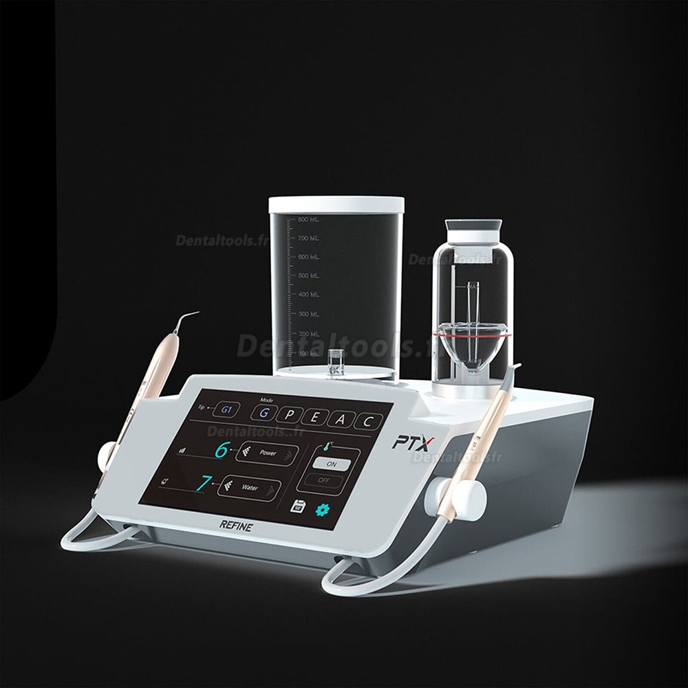 Refine PT X 2 in 1 Détartreur à ultrasons avec aéropolisseur dentaire Fit EMS Air-Flow Master / Woodpecker PT-A