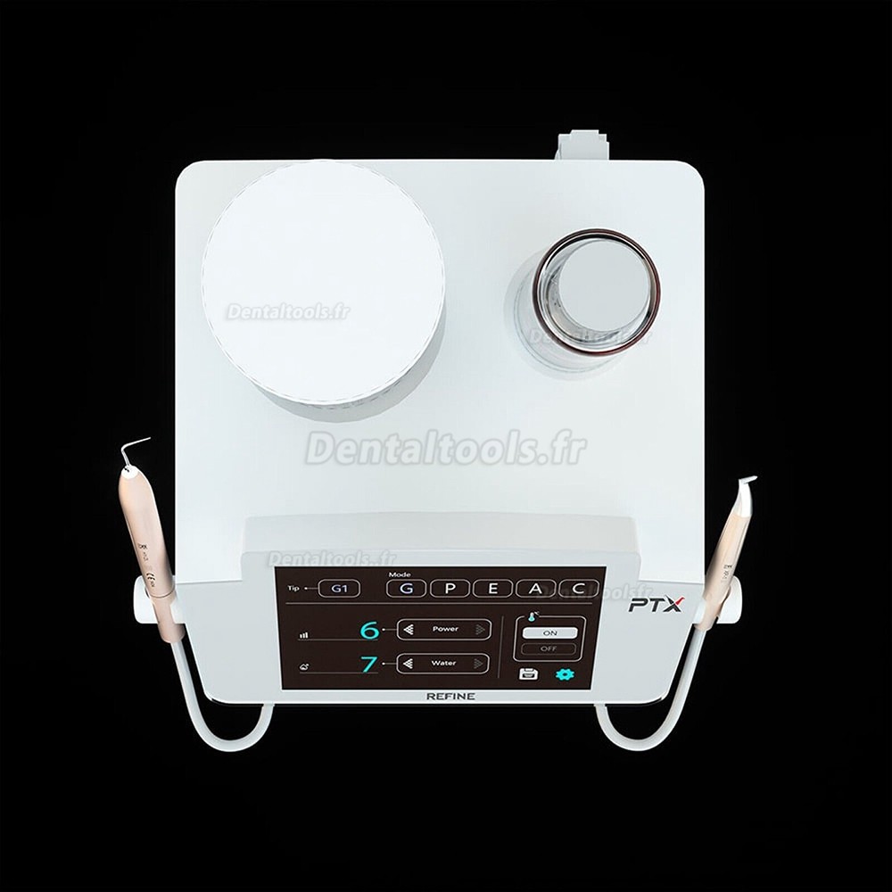 Refine PT X 2 in 1 Détartreur à ultrasons avec aéropolisseur dentaire Fit EMS Air-Flow Master / Woodpecker PT-A
