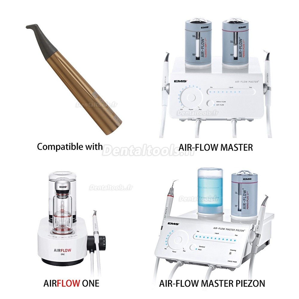 Refine PT X 2 in 1 Détartreur à ultrasons avec aéropolisseur dentaire Fit EMS Air-Flow Master / Woodpecker PT-A