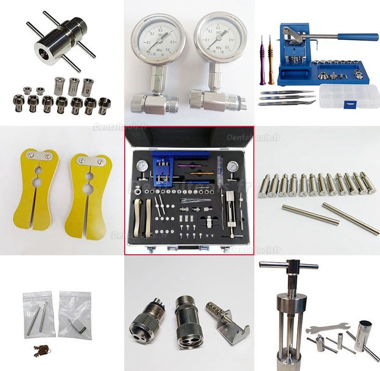 Outils de réparation de pièce à main dentaire pour cartouche de roulement à basse et haute vitesse