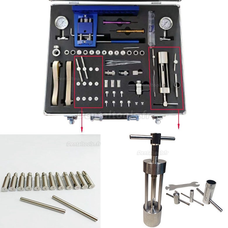 Outils de réparation de pièce à main dentaire pour cartouche de roulement à basse et haute vitesse