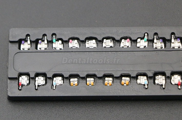 20 Kit/400Pcs Mini Roth 018 345 Hooks Orthodontique Bracket en Métal