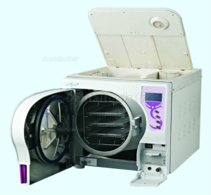 SUN® 23L Classe B Stérilisateur Autoclave de 3 vacuums pulsatoires avec imprimante et tank en haut