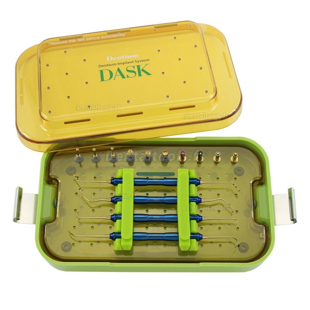 DASK Dentium Sinus Kit d'instruments à main pour butée de foret d'élévation d'implant dentaire