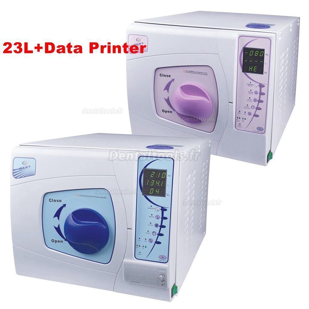 Sun® 23L Autoclave de Table Stérilisation autoclave médical dentaire Classe B