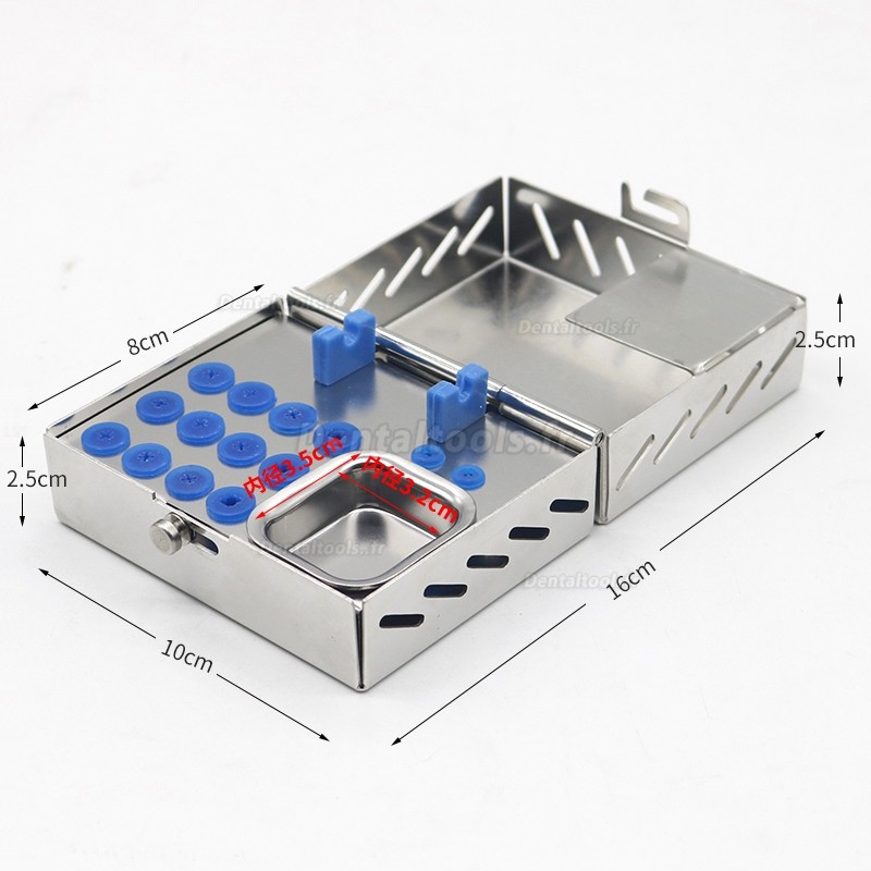 1Pcs Trousse à outils d'instruments de chirurgie d'implant dentaire en acier inoxydable