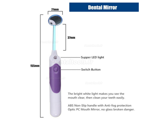 Miroir lumineux LED paquets de petit dimension