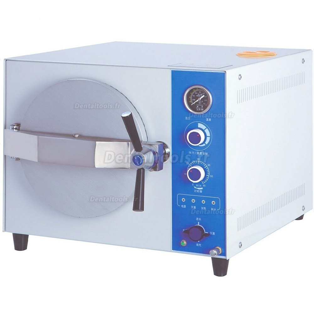 Stérilisateur à vapeur autoclave dentaire 14 L/18 L fonction stérilisation  médic