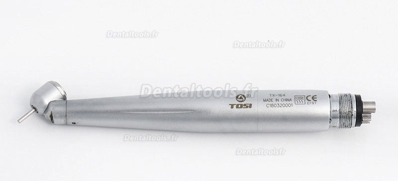 TOSI 45 Degrés Turbine Dentaire Pièce à Main Chirurgicale LED E-générateur 4 Trous