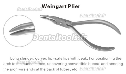 Pince d'orthodontie Weingart Fine pour l’orthodontie 610-101