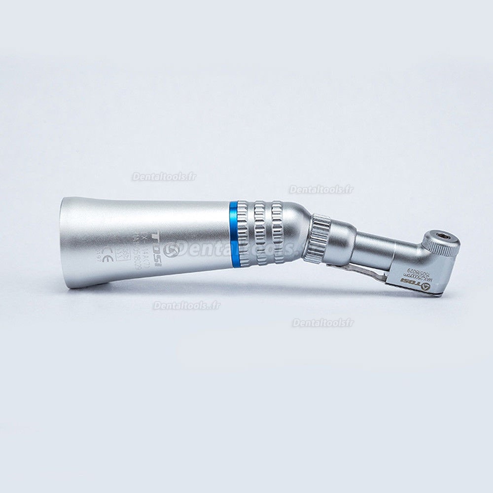 Tosi® Contre-angle 1:1 basse vitesse pièce à main dentaire bague bleu