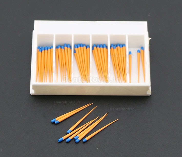 5 Paquet/300 Pcs Pointes F3 de Gutta Percha Points Dentaire pour Dentsply Maillefer Protaper