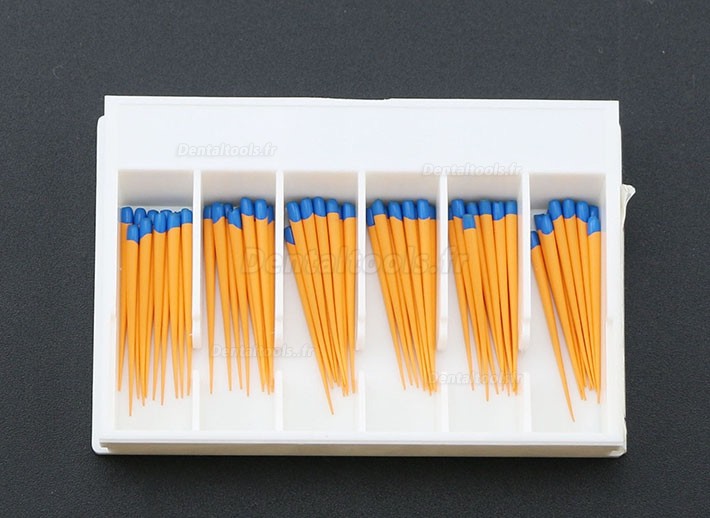 5 Paquet/300 Pcs Pointes F3 de Gutta Percha Points Dentaire pour Dentsply Maillefer Protaper