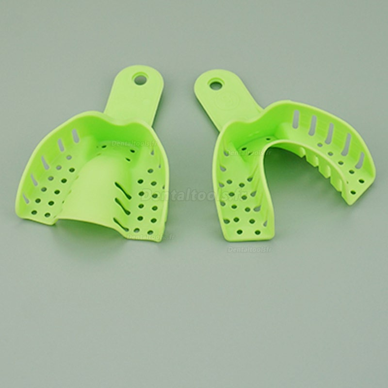 10pcs/set Couleur verte en plastique Support à dents Outils orthodontiques Appareil pour adultes