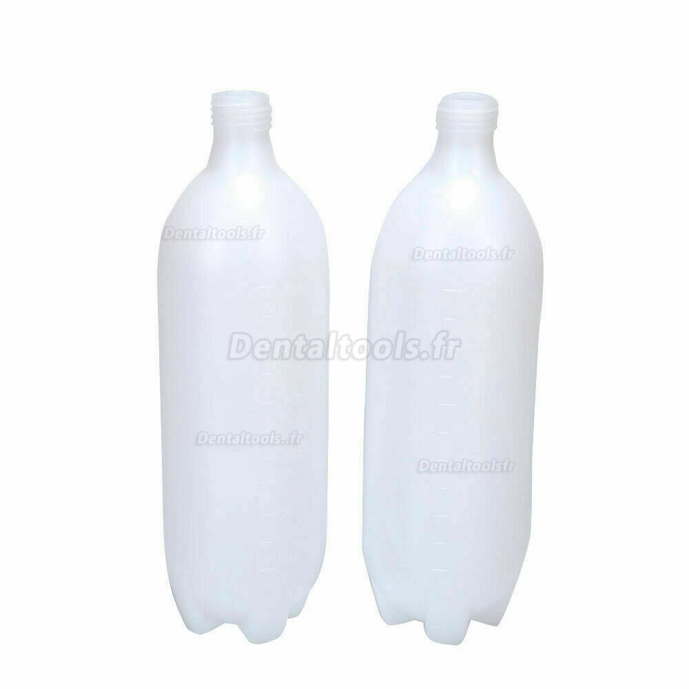 2PCS Dental Water Storage Plastic Bottle For Dental Chair Turbine Unit 1200ML