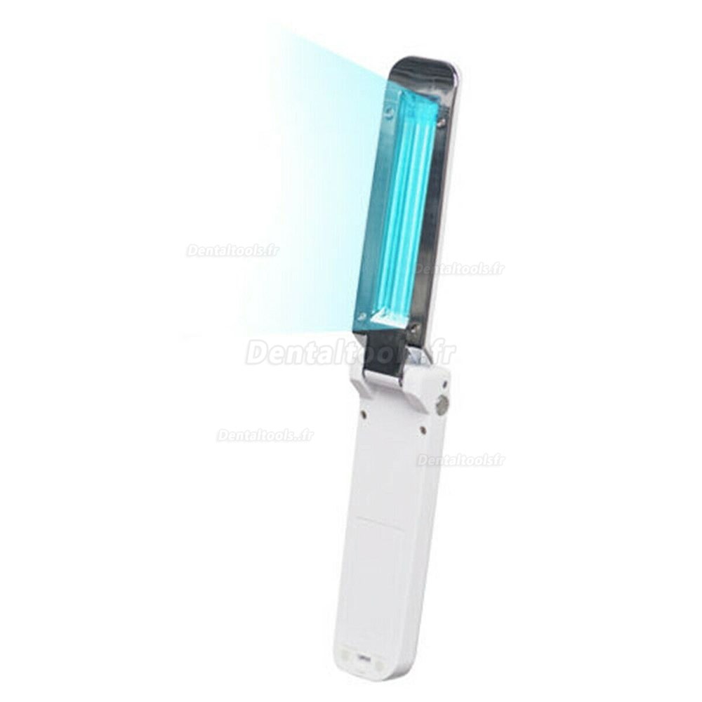 Lampe De Désinfection UV, Stérilisateur De Lumière UV Portable USB avec Interrupteur Automatique Conception Pliable