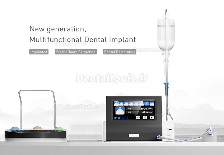 Victory Système de moteur d'implant dentaire avec pièce à main à fibre optique à contre-angle 20:1