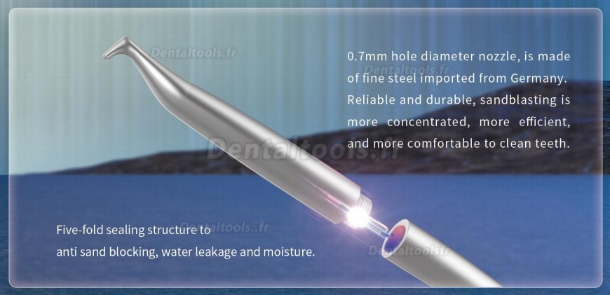 VRN® DQ-80 Détartreur dentaire ultrasonique et polisseur d'air/détartrage/parodontie/Irrigation du canal radiculaire