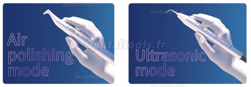 VRN® DQ-80 Détartreur dentaire ultrasonique et polisseur d'air/détartrage/parodontie/Irrigation du canal radiculaire