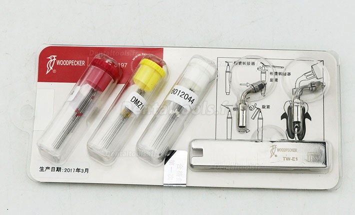 2018 Nouveau TW-E1 Pointe E1 E2 Clé de NITI K Kit Dentaire de Canal Radiculaire Endodontique de Woodpecker