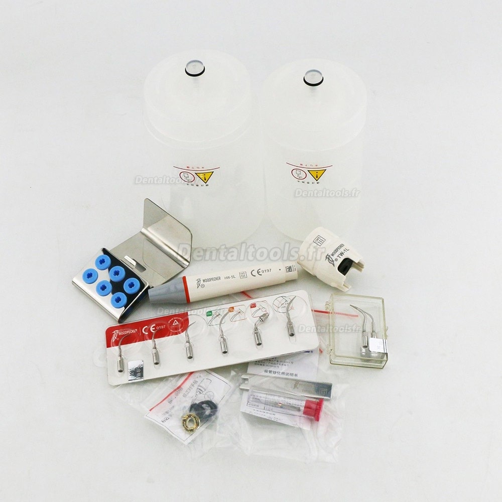 Woodpecker® Détartreur piézo ultrasonique avec bouteille UDS-E