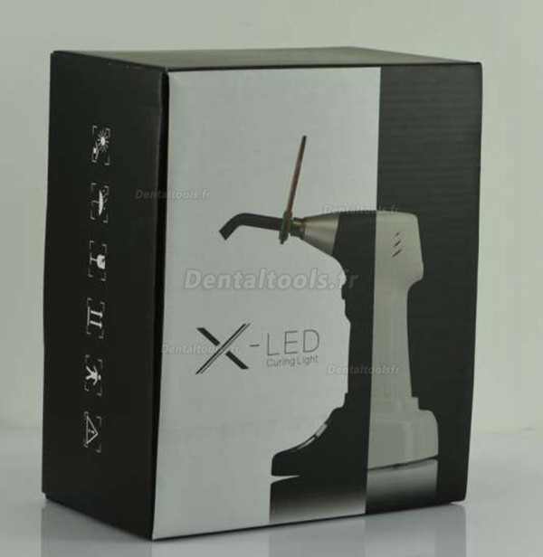 Westcode Lampe à photopolymériser à led sans fil avec radiomètre à LED & tête de blanchiment