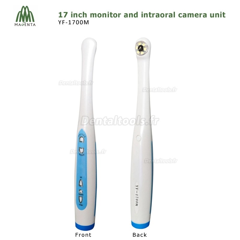 YF1700M Caméra intra-orale dentaire avec moniteur 17 pouces et support 1024*768 pixels