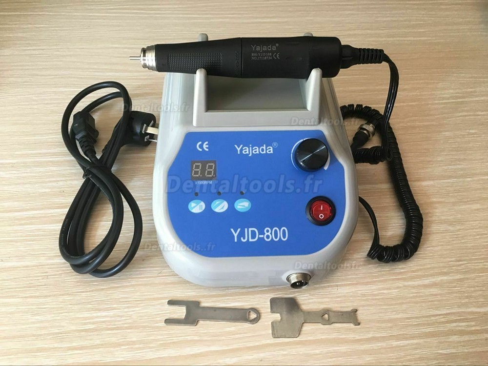 YJD-800 Micromoteur dentaire sans brosse avec pièce à main 50,000 tr/min