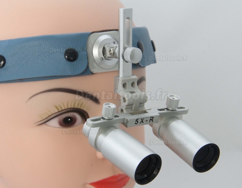 Ymarda® 5x Loupe binoculaire frontale modèle à bandeau DH5X