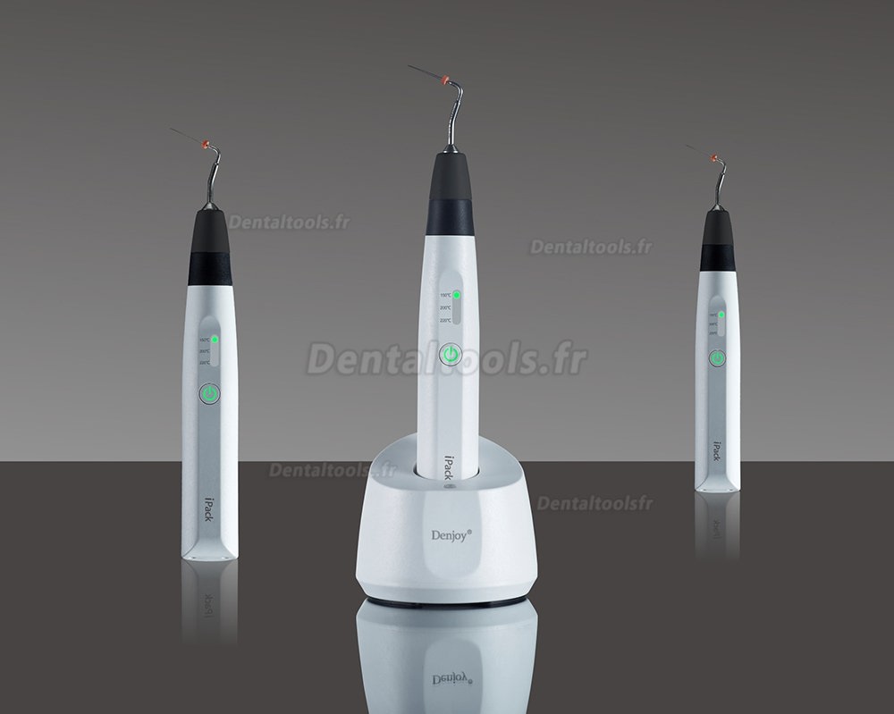 Denjoy iPack gutta-percha obturation canalaire dentaire sans fil