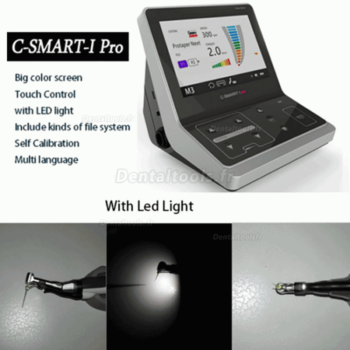 YUSENDENT C-SMART-I Pro Moteur d’Endodontie & Localisateur d'apex avec LED
