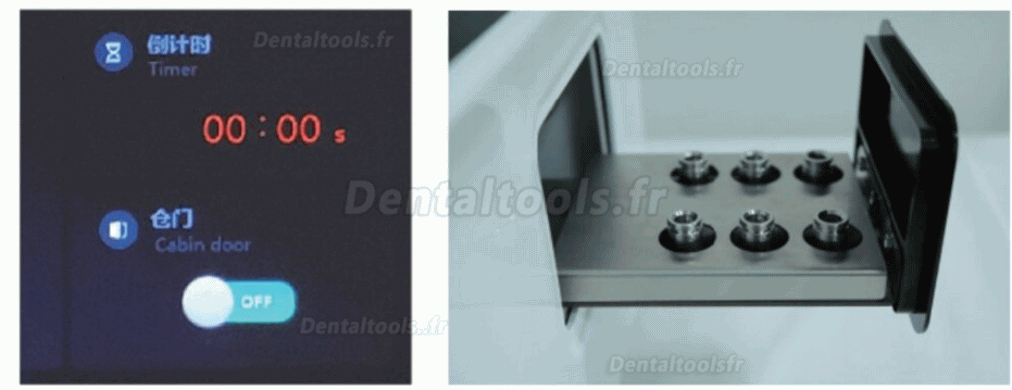 Activateur UV d'implant numérique de système de traitement de surface d'implants dentaires WJ-422
